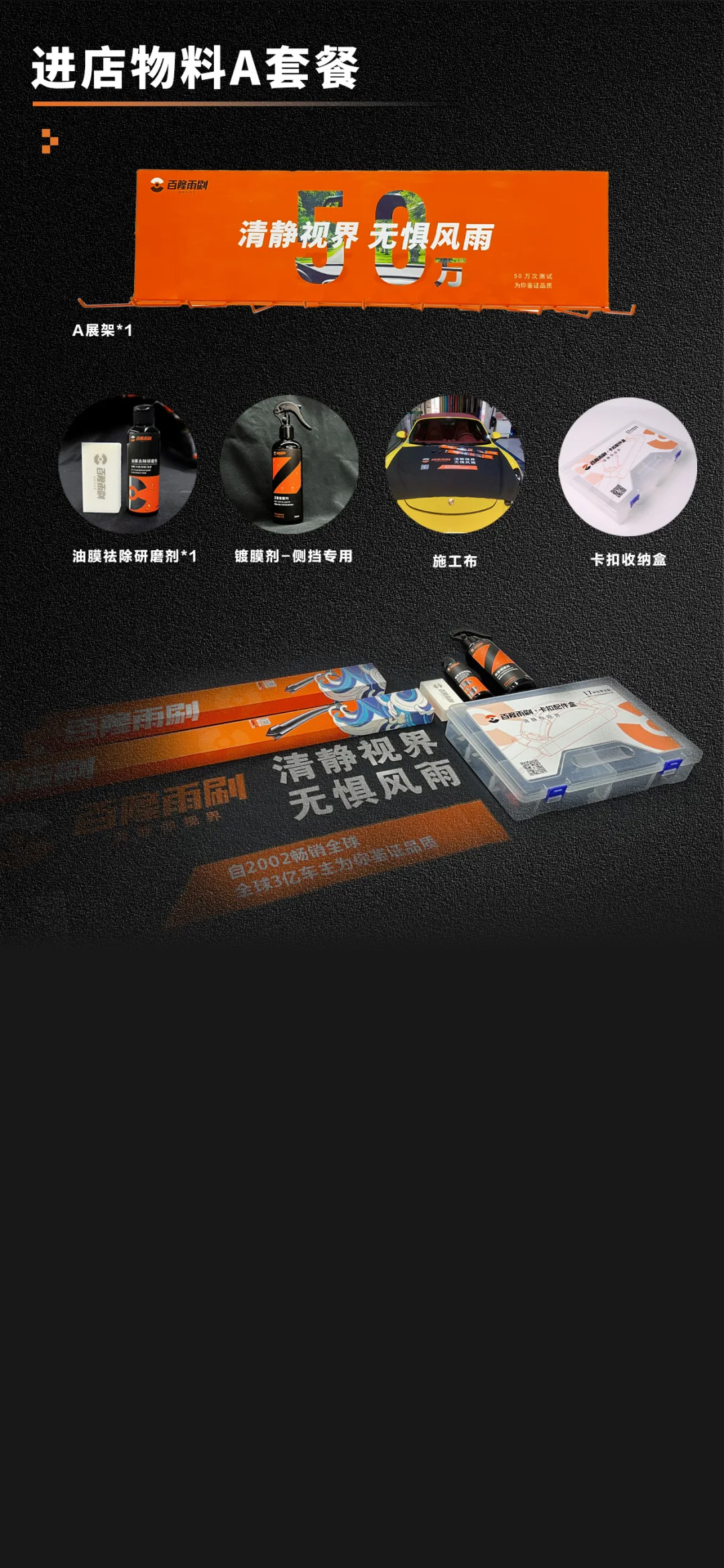 进店物料A套餐